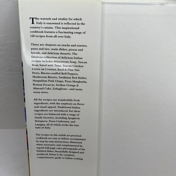 Whats Cooking Italian By Penny Stephens Hardcover Cookbook 1998 - Picture 2 of 16